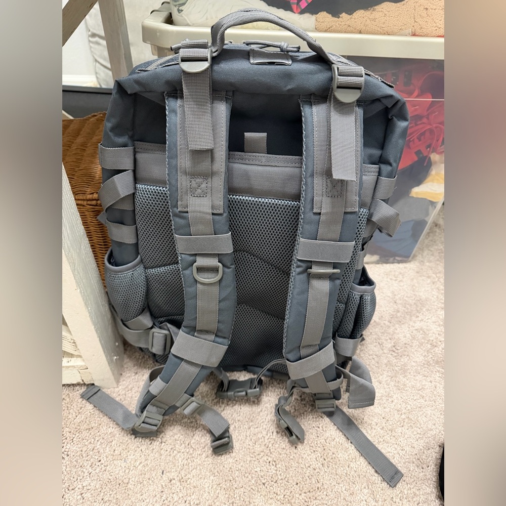 Tactical Gray Backpack - Picture 4 of 5